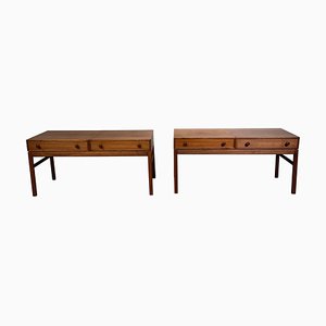 Nightstands attributed to Engstrom & Myrstrand, 1960s, Set of 2