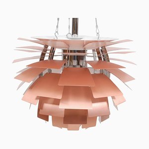 Lámpara de techo Artichoke de cobre de Poul Henningsen para Louis Poulsen