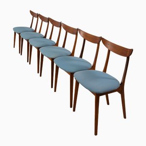 Danish Dining Chairs, 1960s, Set of 6