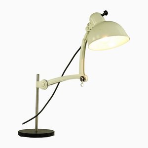 Industrial German Steel 6716 Table Lamp by Christian Dell for Kaiser Idell, 1950s
