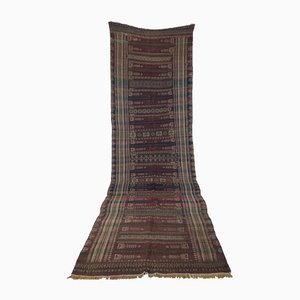 Alfombra Kilim Nomadic Tribal vintage, Afganistán, años 30