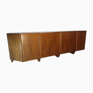 Credenza Mod Mb47/Mb48 di Franco Albini per Poggi, Italia, anni '50, set di 4