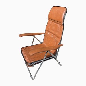 Folding and Reclining Chair from Mod Metal Far, Italy, 1970s