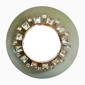 Specchio Pistillo 2044 con luce di Max Enlargement per Fontana Arte, anni '50