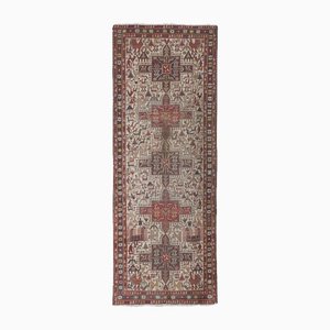 Vintage Animal Pattern Soumac Kilim Runner Rug