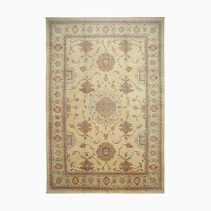 Oushak Rug in Beige