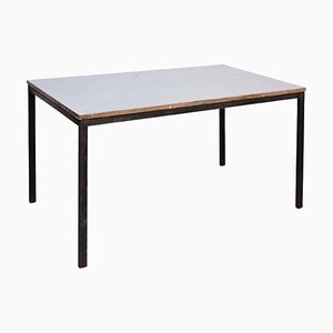 Mid-Century Modern Cansado Tisch aus Holz und Metall, Charlotte Perriand, 1950er