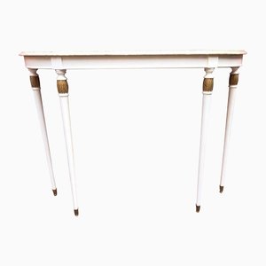 Mid-Century Demi-Lune Console Table attributed to Paolo Buffa, Italy, 1950
