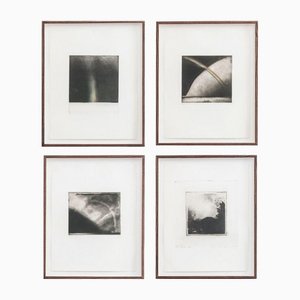 Norman Ackroyd, Acquaforte, Incorniciata, anni '70, set di 4