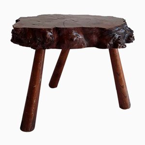 Vintage Root Wood Low Table