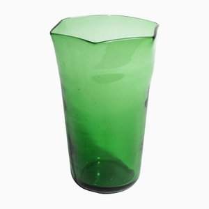 Empoli Glass Vase, 1950s