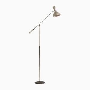 Lámpara de pie italiana de Lumen, años 50
