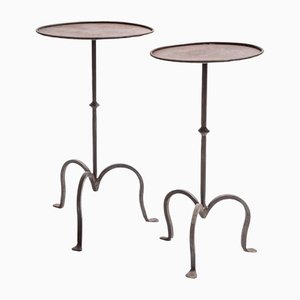 French Martini Table in Wrought Iron