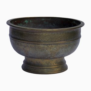 Indonesian Brass Bokor Bowl, 1800s