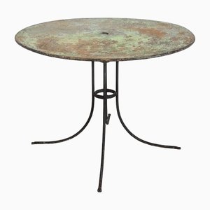 Tavolo da esterno in metallo, anni '60