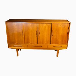 Mid-Century Sideboard with Mirror, 1960s