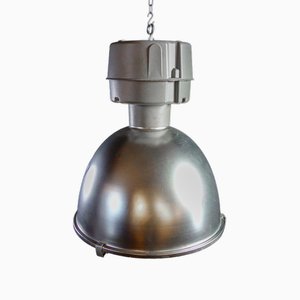 Lampe d'Usine Industrielle Grise en Aluminium