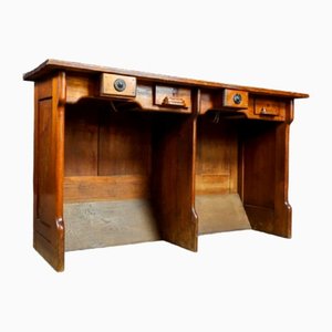 Vintage Desk for Two People, 1920s