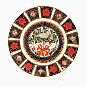 Imari Christmas Plate from Royal Crown Derby, 1992