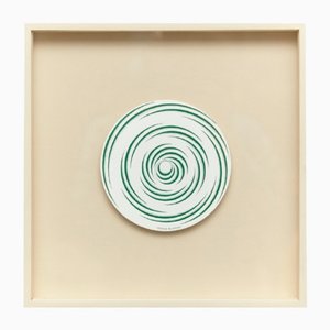 Marcel Duchamp, Espirale Blanche Rotorelief von Konig Series 133, 1987, Lithograph Disc