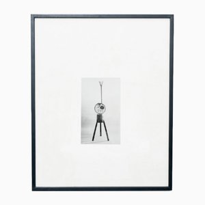 Joan Miró, Persönlichkeitsskulptur, 1960er, Archivfotografie, 1960er, Fotopapier