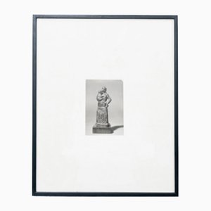 Manolo Hugue Archive Photograph of Sculpture, 1960, 1960er, Glas & Holz & Papier