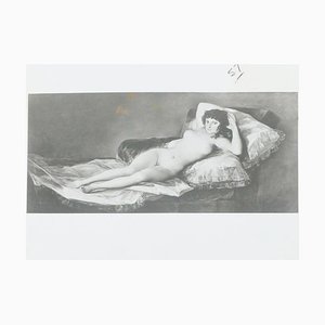 National Gallery of Art Photographie de Goya 'The Naked Maja', 1976, 1976, Papier