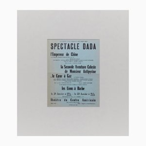 Affiche Spectacle Dada, 1960s
