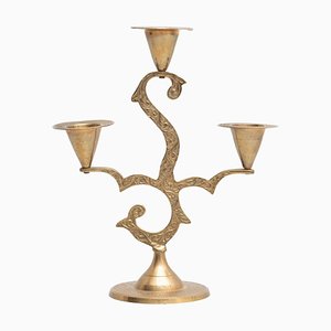 Brass Candleholder, 1950s