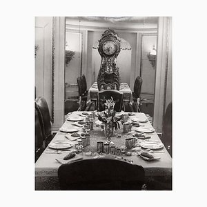 Brassai, Dining Room, 1920s, Silver Bromide Print, 1920s