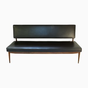 Vintage Sofa aus Leder von Castelli, 1950er