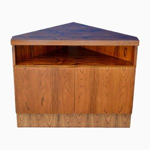 Vintage Oak Corner Cabinet
