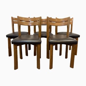 Vintage Italian Maria Dining Chairs by Mauro Pasquinelli, Set of 5