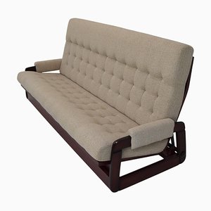 Mid-Century 3-Seat Sofa or Daybed, 1980s