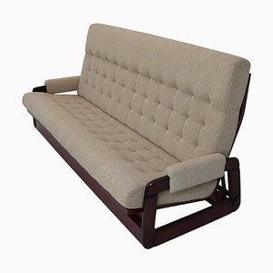 Mid-Century 3-Sitzer Sofa oder Tagesbett, 1980er