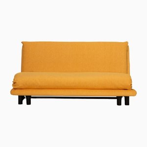 Yellow Fabric Three-Seater Multy Couch or Sofa Bed from Ligne Roset