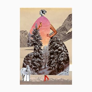 Johanna Goodman, Planche No. 376 Mode Hivernale, 21e siècle, Impression Giclée
