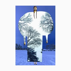 Johanna Goodman, Plate No. 324 Winter Fashion, 21st Century, Giclee Print