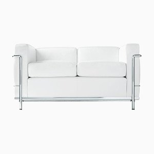 Le Corbusier, Pierre Jeanneret, Charlotte Perriand Lc2 Divano 2-Sitzer Sofa