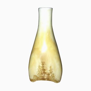 Vase N°213 Art Nouveau en Verre Cristallin par Valdemar Engelhardt pour Royal Copenhagen