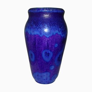 Vase Crystalline Glaze No 7 attribué à Carl Frederik Ludvigsen pour Royal Copenhagen