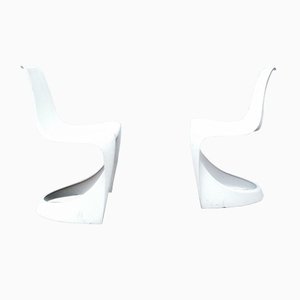 A-Line 290 Side Chairs by Steen Ostergaard for Cado, 1970s, Set of 2