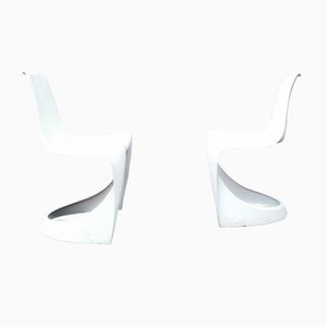 Set of A-Line 290 Side Chairs by Steen Ostergaard for Cado, 1970s