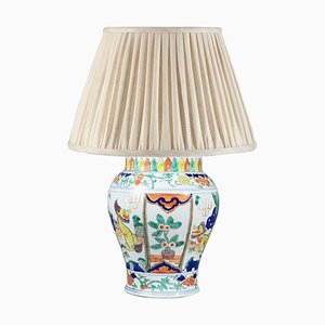 Chinese Famille Verte Porcelain Vase Mounted as Table Lamp