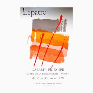 Philippe Lepatre, Affiche, 1978, Lithographie