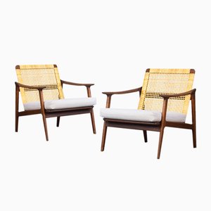 Danish Teak Armchairs by Poul Volther for Frem Røjle, 1960s, Set of 2