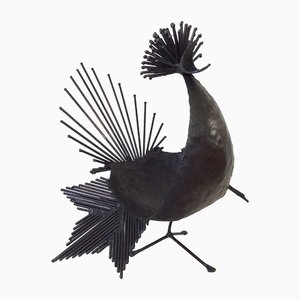 Michel Anasse, Bird Sculpture, 1960, Metal