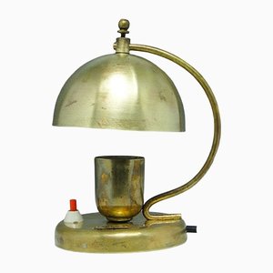 Art Deco Polish Bedside Lamp, 1940s