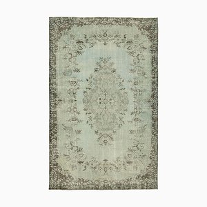 Turkish Blue Overdyed Rug