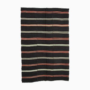 Tapis Kilim Vintage Noir